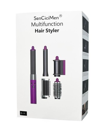  Мультистайлер SenCiciMen X9 EU( европейской вилкой) Насадок 4шт красная