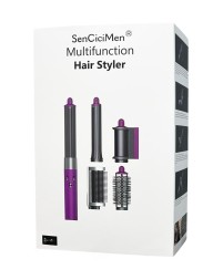 Мультистайлер SenCiciMen X9 EU( европейской вилкой) Насадок 6шт красная