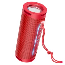 Bluetooth колонка Hoco HC9 BT5.0/1800mAh/5ч/10Вт/TF/FM/USB/AUX/IPX4 красная