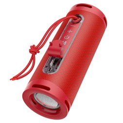 Bluetooth колонка Hoco HC9 BT5.0/1800mAh/5ч/10Вт/TF/FM/USB/AUX/IPX4 красная