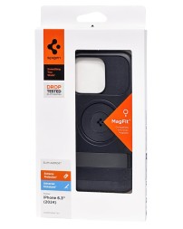 Накладка для i-Phone 16 Pro 6.3" Spigen Slim Armor MagSafe (ACS08164) черный