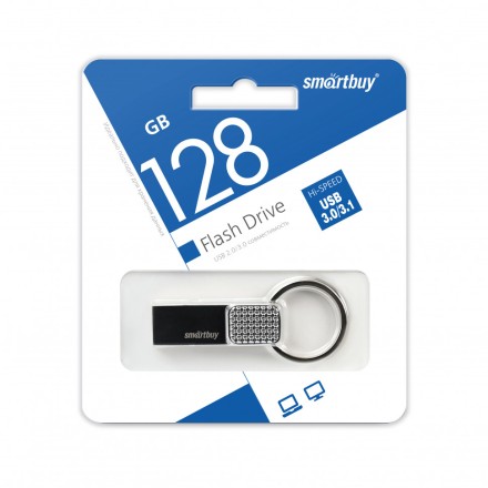  3.0 USB флеш накопитель SmartBuy 128GB RING (SB128GBRN)