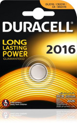 Литиевый элемент питания DURACELL DL2016