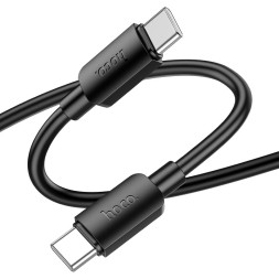 Usb Кабель-зарядка Type-C на Type-C Hoco X96 60W 3A 1м черный
