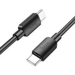 Usb Кабель-зарядка Type-C на Type-C Hoco X96 60W 3A 1м черный