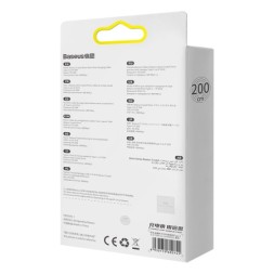 Кабель-зарядка Type-C на Lightning Baseus Crystal Shine Series 2м (CAJY000301) 20W синий