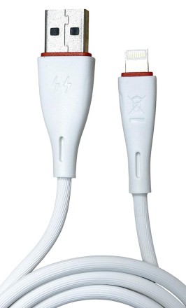  Usb Кабель-зарядка Lightning EOFE AL21 2.4A 1м белый