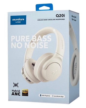  Стереонаушники Bluetooth полноразмерные Anker Soundcore A3004 белые