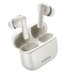 Мобильная Bluetooth-гарнитура Baseus Bowie E17 BT5.3/35mAh (430mAh)/6ч (A00072200223-Z1) белая