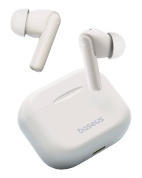 Мобильная Bluetooth-гарнитура Baseus Bowie E17 BT5.3/35mAh (430mAh)/6ч (A00072200223-Z1) белая