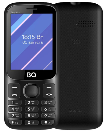  Мобильный телефон BQ 2820 Step XL+ черный