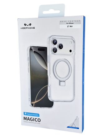  Накладка для i-Phone 17 Air Keephone Magico MagSnap прозрачный