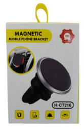 Держатель в автомобиль в воздуховод магнитный Magnetic H-JM216 чёрный