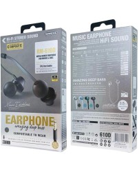 Стереонаушники с микрофоном Remax RM-610D 1.2м плоские черные