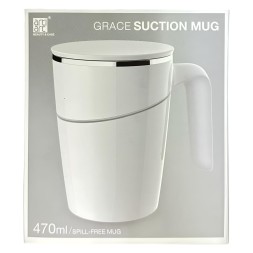 Термокружка Fiu Grace Suction Mug Elegant (FIUYYBDB001) белый