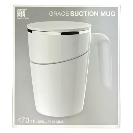  Термокружка Fiu Grace Suction Mug Elegant (FIUYYBDB001) белый