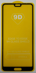 Защитное стекло для Huawei P20 9D черное