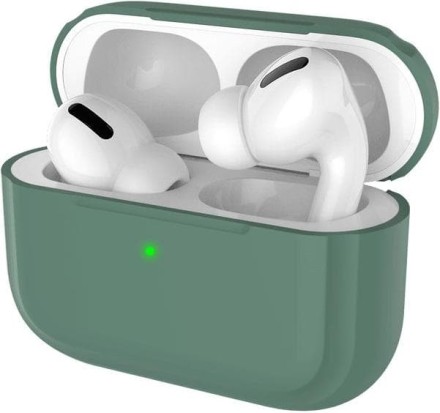 Силиконовый чехол для AirPods 3 зеленый