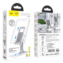 Держатель-подставка для телефона Hoco PH29 4.7"-13" белый
