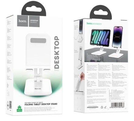  Держатель для телефона на стол Hoco HD1 белый