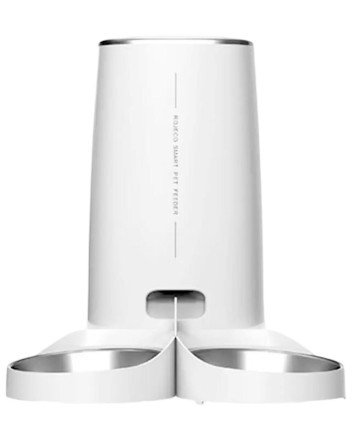 Умная кормушка для животных Rojeco 4L Automatic Pet Feeder WIFI Version Double Bowl (белая)