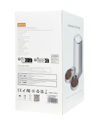 Умная кормушка для животных Rojeco 4L Automatic Pet Feeder WIFI Version Double Bowl (белая)