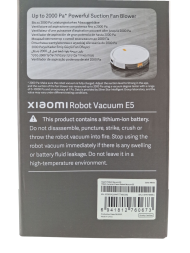 Робот-пылесос Mijia Robot Vacuum E5 (C108) белый