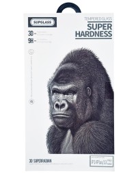 Защитное стекло для i-Phone 14 Plus/13 Pro Max 6.7" Supglass XC-11 3D чёрное