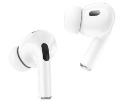 Беспроводные наушники TWS с дисплеем Borofone BW76 BT5.4/4ч белые