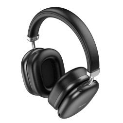 Стереонаушники Bluetooth полноразмерные Hoco W35 Max ANC BT5.3/45ч черные