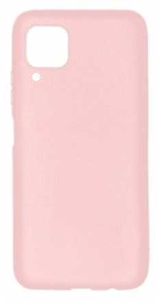 Накладка для Huawei P40 Lite/Nova 7i/Nova 6SE Silicone cover розовая