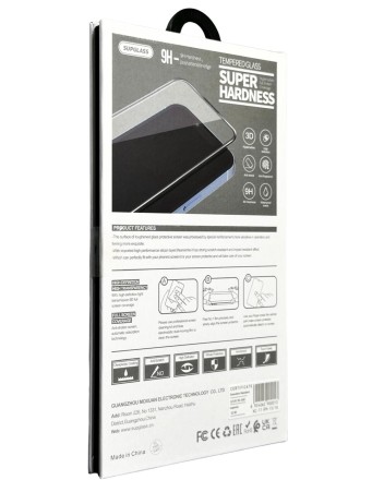  Защитное стекло для i-Phone 16/15 Supglass XC-11 3D чёрное