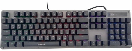  Клавиатура проводная игровая Bosston MK935 черная