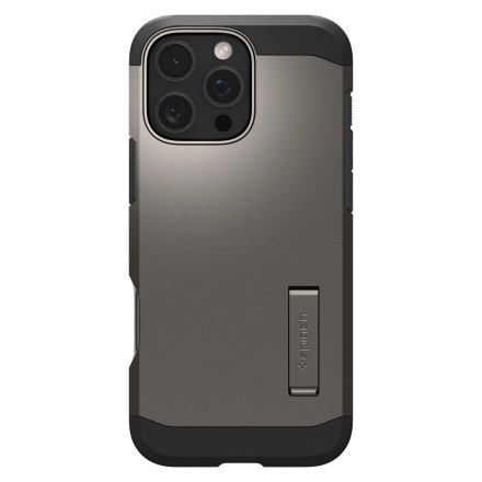  Накладка для i-Phone 16 Pro 6.3&quot; Spigen Tough Armor MagSafe (ACS08145) серый