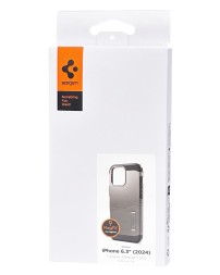 Накладка для i-Phone 16 Pro 6.3&quot; Spigen Tough Armor MagSafe (ACS08145) серый
