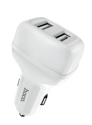 Автомобильное заряд. устр. Hoco Z36 2USB 2.1A белое