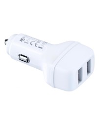 Автомобильное заряд. устр. Hoco Z36 2USB 2.1A белое