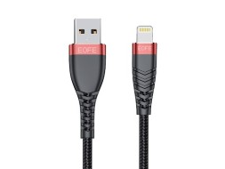 Usb Кабель-зарядка Lightning EOFE AL32 2.4A 2м черный