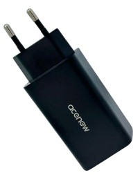 Сетевое зар. устр. Acenew A2365 1USB/2C 65W черное