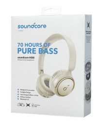 Стереонаушники Bluetooth полноразмерные Anker Soundcore A3012 белые