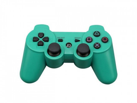 Bluetooth-контроллер для Playstation 3 Dualshock 3, зеленый