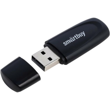  USB флеш накопитель Smartbuy 4GB Scout (SB004GB2SCK) черный