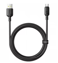 Usb Кабель-зарядка TYPE-C Baseus Silky Series 100W 2м P10377703113-01 черный