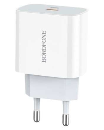  Сетевое зар. устр. Borofone BA38A Plus 1C 20W белое