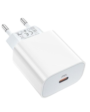  Сетевое зар. устр. Borofone BA38A Plus 1C 20W белое