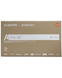 Телевизор Xiaomi TV A Pro 43 2026 RU (4K UHD, 3840x2160, Smart TV) черный