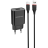  Сетевое зар. устр. Borofone BA20A с шнуром Type-C 1USB 2.1A черное