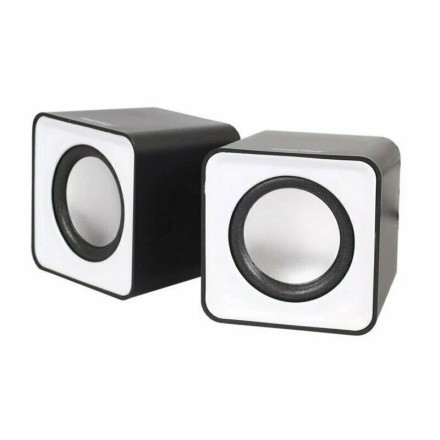  Акустическая система 2.0 Smartbuy Mini (SBA-2810) 2х2.5Вт пластик серебристая
