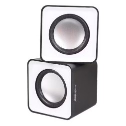 Акустическая система 2.0 Smartbuy Mini (SBA-2810) 2х2.5Вт пластик серебристая