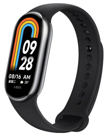  Фитнес-браслет Xiaomi Mi Band 8 черный глобальный версия